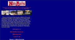 Desktop Screenshot of nafence.com